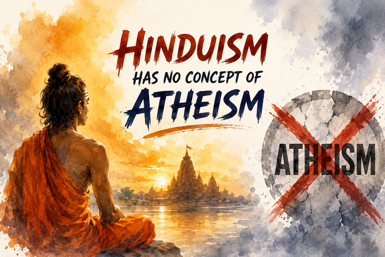 Hinduism Has No Concept of Atheism Just like Other Religions 