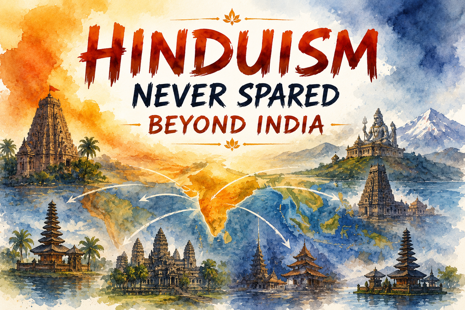 Hinduism Never Spared Beyond Indian Region 