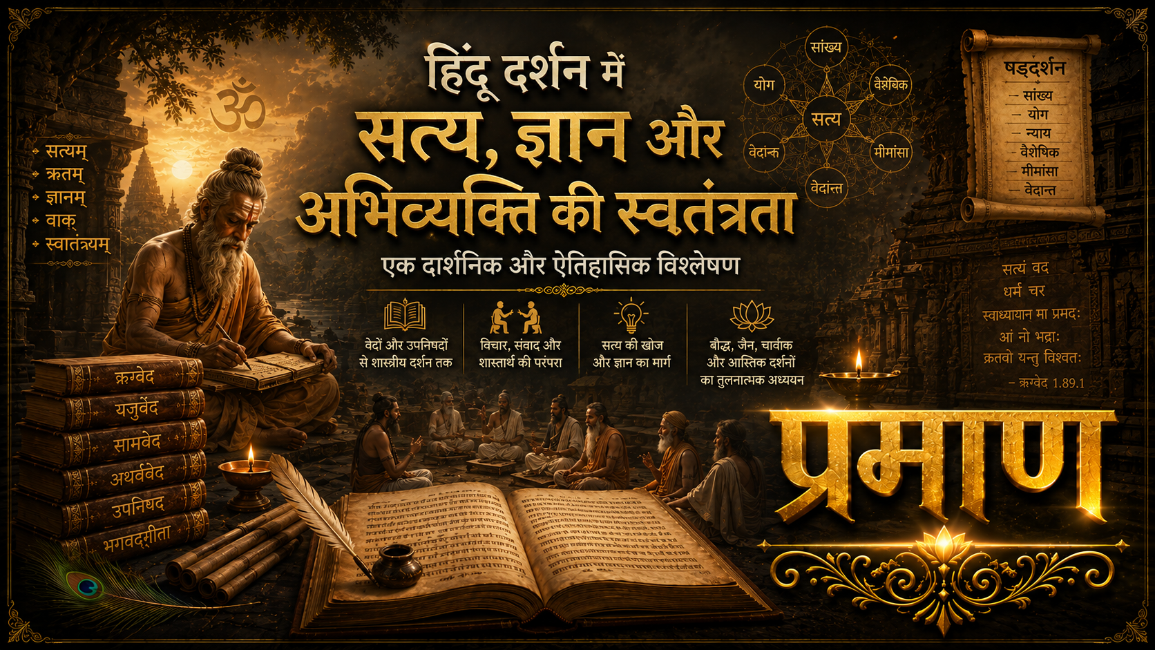 सत्य, ज्ञान और अभिव्यक्ति की स्वतंत्रता सत्य, ज्ञान और अभिव्यक्ति की स्वतंत्रता - HinduText Knowledge